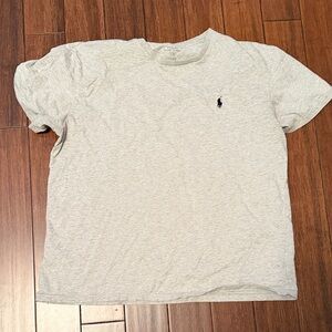 Polo by Ralph Lauren Light Gray Short Sleeve Tee